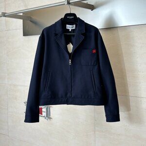 Loewe 2026 Early Spring New Arrival Short Suit Collar Jacket